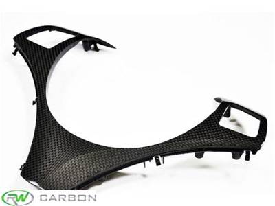 RW Carbon - BMW E82 E9X Carbon Fiber Steering Wheel Trim bmwe90037 - Image 2