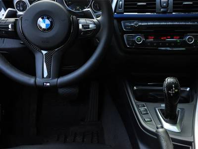RW Carbon - BMW Carbon Fiber Steering Wheel Trim M-Sport bmwf32004 - Image 2