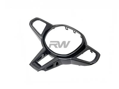 RW Carbon - BMW G42 2-Series LCI Carbon Fiber Steering Wheel Trim bmwg42017 - Image 3