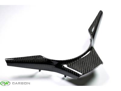 RW Carbon - BMW M5 M6 Carbon Fiber Steering Wheel Trim bmwe60016 - Image 1