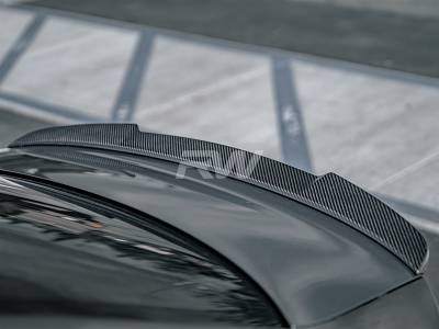 RW Carbon - Audi 8V A3/S3/RS3 Carbon Fiber Trunk Spoiler audi8v09 - Image 5