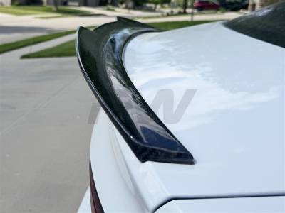RW Carbon - Audi B9 A5/S5/RS5 Sedan GTX Carbon Fiber Trunk Spoiler audib9a502 - Image 3