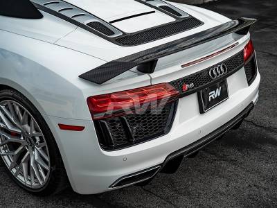 Audi R8 4S Carbon Fiber Rear Wing audir803