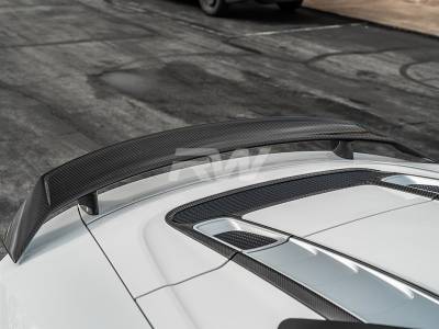 RW Carbon - Audi R8 4S Carbon Fiber Rear Wing audir803 - Image 3