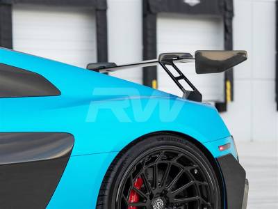 RW Carbon - Audi R8 4S Facelift Carbon Fiber Rear Wing 2019+ audir812 - Image 4