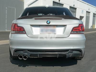 RW Carbon - BMW E82 Carbon Fiber M4 Style Trunk Spoiler bmwe82016 - Image 3