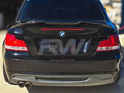 RW Carbon - BMW E82 Carbon Fiber GTX Trunk Spoiler bmwe82017 - Image 3