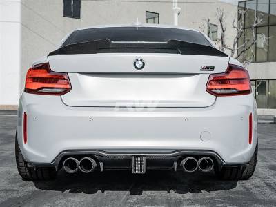 RW Carbon - BMW F22/F87 GTX V2 Carbon Fiber Trunk Spoiler bmwf8733 - Image 2