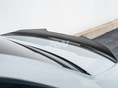 RW Carbon - BMW F22/F87 GTX V2 Carbon Fiber Trunk Spoiler bmwf8733 - Image 3