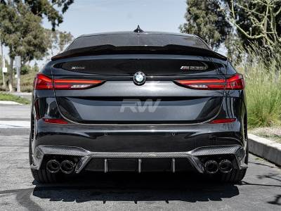 RW Carbon - BMW F44 2-Series GTX Carbon Fiber Trunk Spoiler bmwf4401 - Image 2
