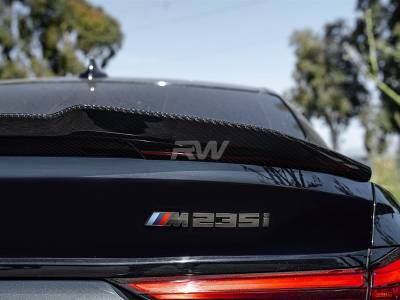 RW Carbon - BMW F44 2-Series GTX Carbon Fiber Trunk Spoiler bmwf4401 - Image 3