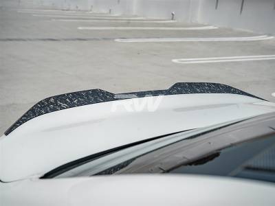 RW Carbon - BMW G87 M2 G42 Forged Carbon Perf Style Trunk Spoiler bmwg87040 - Image 3