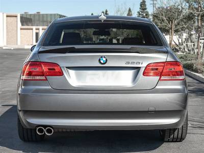RW Carbon - BMW E92 M4 Style Carbon Fiber Trunk Spoiler bmwe92046 - Image 2