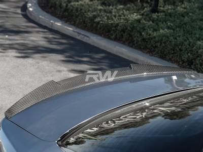 RW Carbon - BMW E92 M4 Style Carbon Fiber Trunk Spoiler bmwe92046 - Image 3