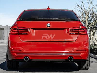 RW Carbon - BMW F30 F80 M4 Style Carbon Fiber Trunk Spoiler bmwf30033 - Image 3