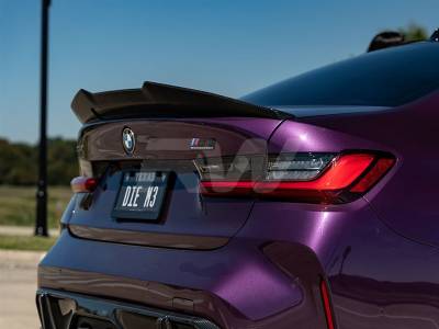 RW Carbon - BMW G20/G80 GTX Carbon Fiber Trunk Spoiler bmwg20026 - Image 3