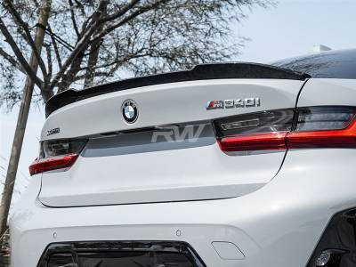 BMW G20 G80 CS Style Forged Carbon Trunk Spoiler bmwg20032