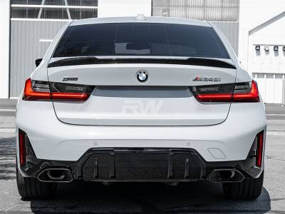 RW Carbon - BMW G20 G80 CS Style Forged Carbon Trunk Spoiler bmwg20032 - Image 2