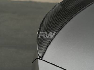 RW Carbon - BMW G20/G80 RWS Carbon Fiber Trunk Spoiler bmwg20025 - Image 3