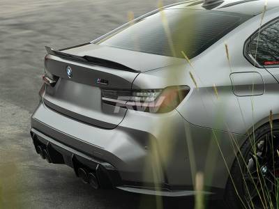 RW Carbon - BMW G20/G80 RWS Carbon Fiber Trunk Spoiler bmwg20025 - Image 4