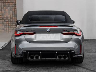 RW Carbon - BMW G23/G83 M Style Carbon Fiber Trunk Spoiler bmwg2302 - Image 5