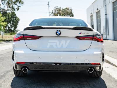 RW Carbon - BMW G22 G82 DTM Carbon Fiber Trunk Spoiler bmwg82014 - Image 3