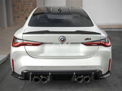 RW Carbon - BMW G22/G82 GTX Carbon Fiber Trunk Spoiler bmwg2203 - Image 2