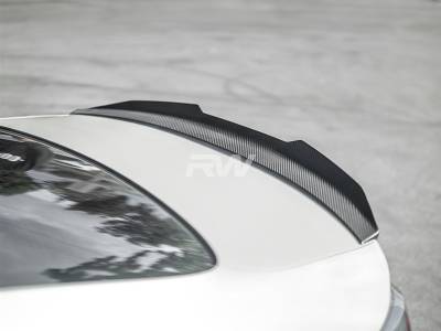 RW Carbon - BMW G22/G82 GTX Carbon Fiber Trunk Spoiler bmwg2203 - Image 3