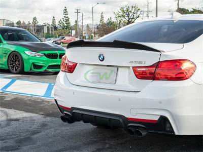 RW Carbon - BMW F32 GTX Carbon Fiber Trunk Spoiler bmwf32033 - Image 3