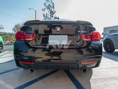 RW Carbon - BMW F36 CS Style Carbon Fiber Trunk Spoiler bmwf36003 - Image 2