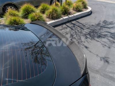 RW Carbon - BMW F36 CS Style Carbon Fiber Trunk Spoiler bmwf36003 - Image 4