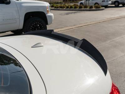 RW Carbon - BMW F33 F83 M4 Style Carbon Fiber Trunk Spoiler bmwf8x063 - Image 3