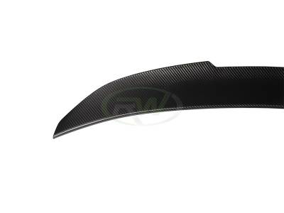 RW Carbon - BMW F10 GTX Carbon Fiber Trunk Spoiler bmwf10064 - Image 4