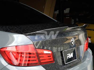 BMW F10 GTX Forged Carbon Trunk Spoiler bmwf1001