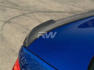 RW Carbon - BMW G30 F90 CS Style Carbon Fiber Trunk Spoiler bmwf9011 - Image 3