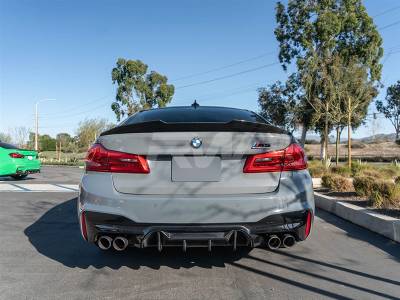 RW Carbon - BMW G30 F90 GTX Carbon Fiber Trunk Spoiler bmwf9022 - Image 3