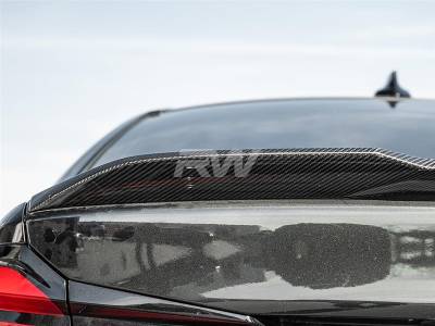 RW Carbon - BMW G30 F90 Performance Style CF Trunk Spoiler bmwf9005 - Image 5