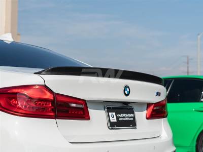 RW Carbon - BMW G30 F90 3D Style Carbon Fiber Trunk Spoiler bmwg30016 - Image 3