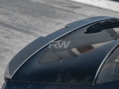 RW Carbon - BMW G60 G90 Performance Style CF Trunk Spoiler bmwg6005 - Image 2