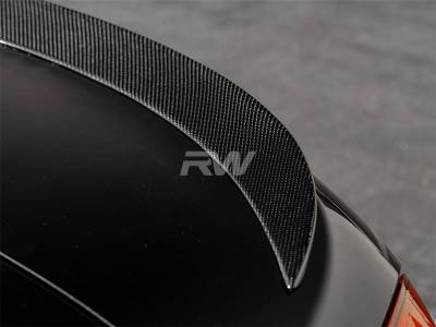 RW Carbon - BMW F06 F13 Perf Style Carbon Fiber Trunk Spoiler bmwf13001 - Image 3
