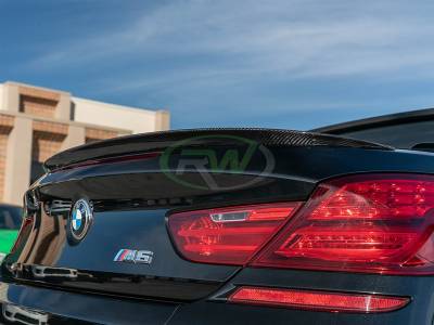 RW Carbon - BMW F06 F13 Perf Style Carbon Fiber Trunk Spoiler bmwf13001 - Image 5