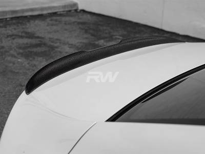 RW Carbon - BMW G16 F93 Gran Coupe Carbon Fiber Trunk Spoiler bmwf9301 - Image 3