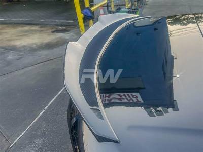 RW Carbon - BMW G14 F91 Convertible GTX CF Trunk Spoiler bmwg1402 - Image 4