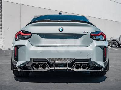 RW Carbon - BMW G42 G87 M2 DTM Carbon Fiber Trunk Spoiler bmwg4202 - Image 3