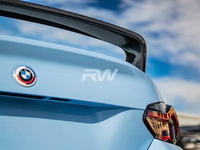 RW Carbon - BMW G87 M2 Carbon Fiber Performance Style Wing bmwg87026 - Image 4