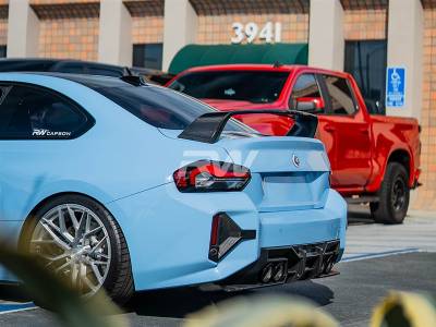 RW Carbon - BMW G87 M2 Carbon Fiber Performance Style Wing bmwg87026 - Image 5