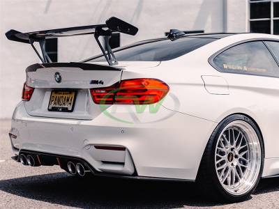 RW Carbon - BMW M2 M3 M4 GTS Style Carbon Fiber Wing bmwf8x030 - Image 3