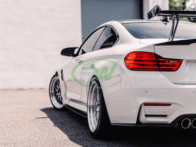 RW Carbon - BMW M2 M3 M4 GTS Style Carbon Fiber Wing bmwf8x030 - Image 4