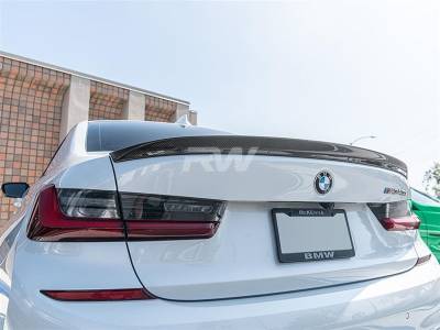 BMW G20 G80 3D Style Carbon Fiber Trunk Spoiler bmwg20020