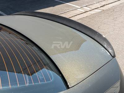 RW Carbon - BMW G20 G80 3D Style Carbon Fiber Trunk Spoiler bmwg20020 - Image 2